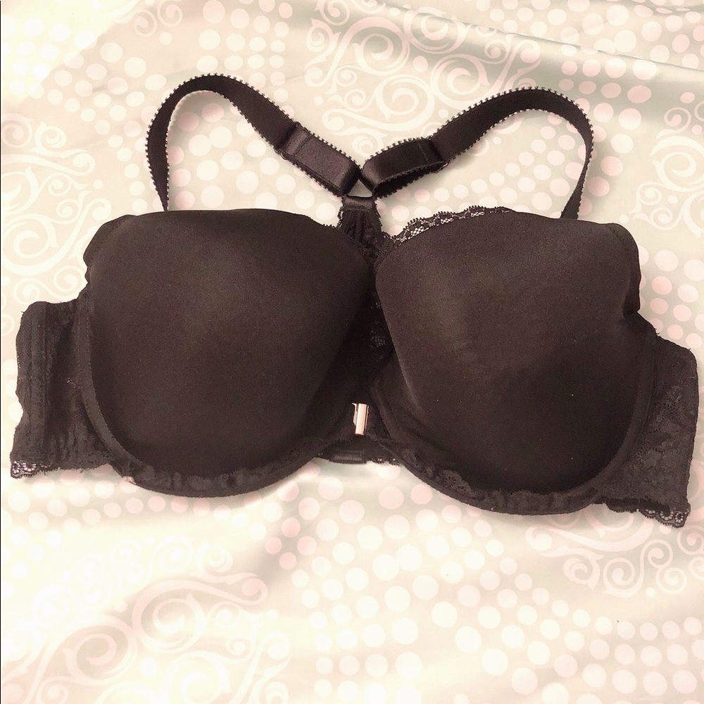 Adore Me Racerback Black Lace bra 42D